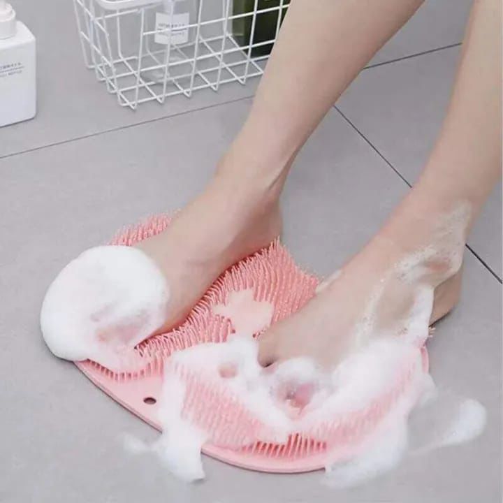 Silicon Back Scrubber Soft Loofah Bath Body/Foot & Hand Exfoliating Massage