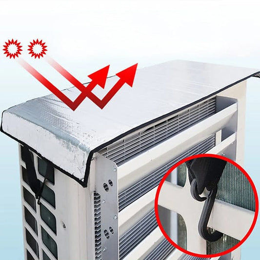 Window Air Conditioner Cover for Outside Units, Waterproof Window AC Unit Cover Sun Shade UV Defense, Snow, Ice, Frost, Leaf Guard.